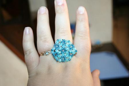 Bague toile d'araignée