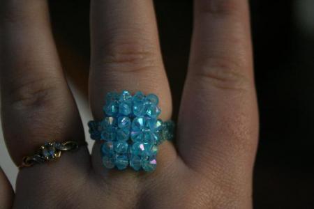 Bague bleue