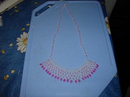 collier dentelle