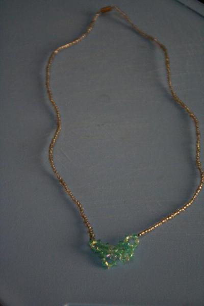 collier papillon
